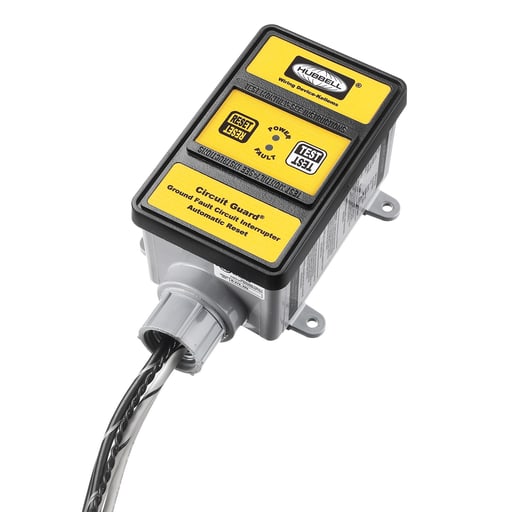 Hubbell Wiring Device - Hubbell GFCI, 30A 120V, AUTO