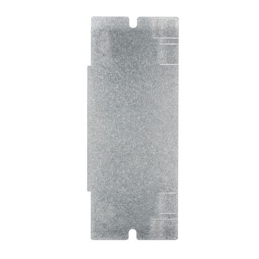Hubbell Wiring Device - Hubbell FBMPBNK 1-Gang Blank Mounting Plate, 16ga Steel
