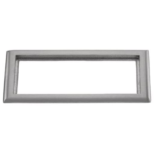 Hubbell Wiring Device - Hubbell SA3085CARPET FLANGE, 3-G, RECTANGULAR ALU