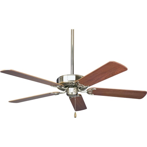 Progress Lighting - Progress P2501-09 AirPro Collection Builder 52" 5-Blade Ceiling Fan