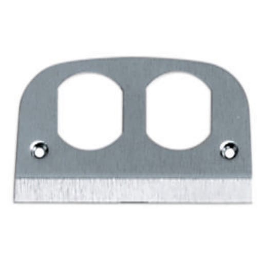 Hubbell Wiring Device - Hubbell SS309D Duplex Stainless Steel Pedestal Face Plate