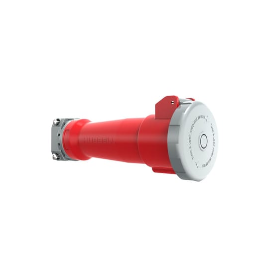 Hubbell Wiring Device - Hubbell HBL5100C7W PS, IEC, C, 4P5W, 100A 277/480V, IP67