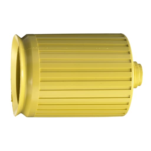 Hubbell Wiring Device - Hubbell HBL60CM31V Yellow Straight Blade Weatherproof Boot
