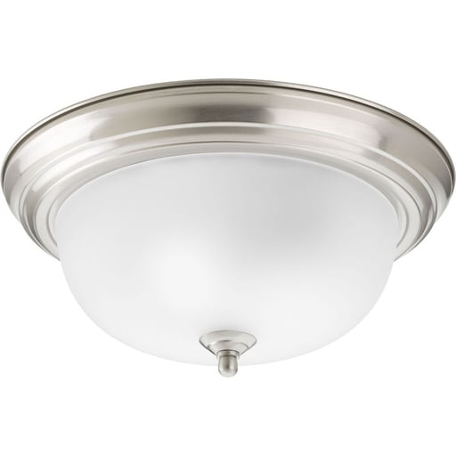 Progress Lighting - Progress P3925-09ET Two-Light Dome Glass 13-1/4" Close-to-Ceiling
