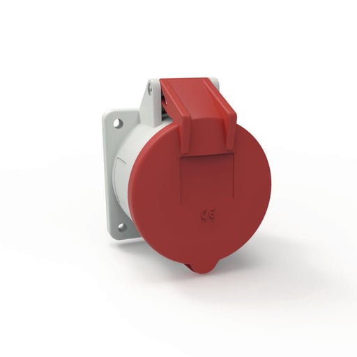 Hubbell Wiring Device - HWDK C430R7SA 4.1 C-IEC, RECPT, 3P4