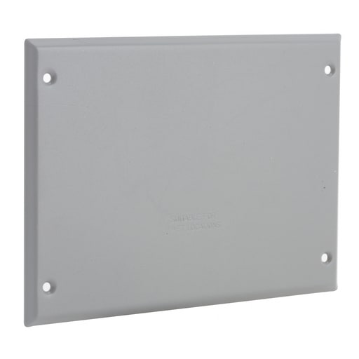 Raco Manufacturing - Bell 5177-0 3-Gang Weatherproof Cover Blank, Gray