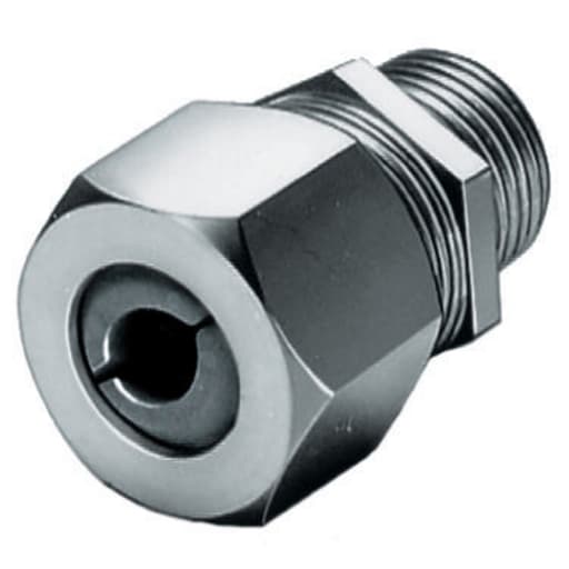 Hubbell Wiring Device - Hubbell SHC1043SSCORDCON, STR ML, .88-1.00", 1", SS