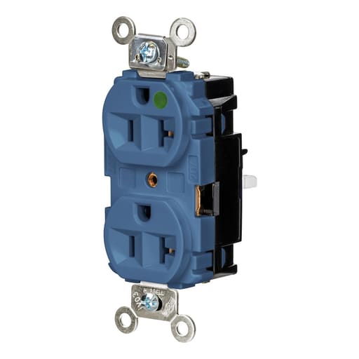 Hubbell Wiring Device - HWDK HBL8300STBL EDGE, DPLX RCPT, H