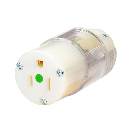 Hubbell Wiring Device - HCI HBL8219CTST CONN, HG, 15A 125V,