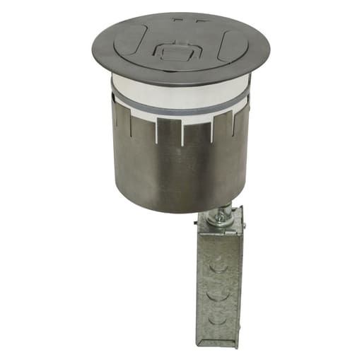 Hubbell Wiring Device - HPW S1R6PTWZGRY S1R FRPT 6, 2X 20A,