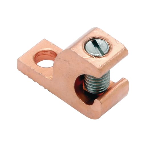 Burndy - Burndy CL501 Copper Lay-in Lug, 14-4 AWG, #10 Stud