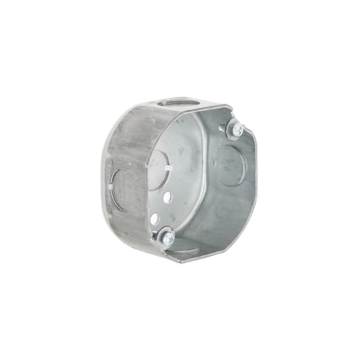 Raco Manufacturing - Raco 110 3-1/2" Octagon Box, 1-1/2" Deep, 1/2" Side Knockouts