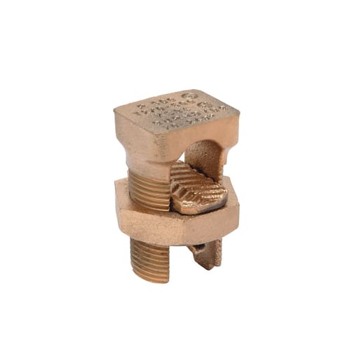 Burndy - Burndy KS34 Copper Split Bolt, Cu: 2/0 AWG (Str)-500 kcmil (Run & Tap)
