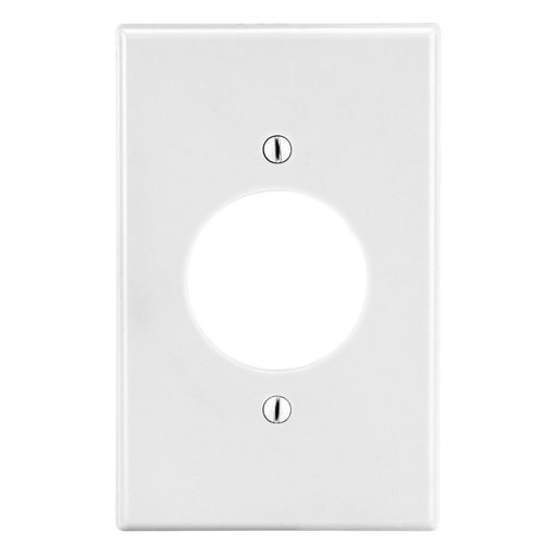 Hubbell Wiring Device - HWDK P720W WALLPLATE, 1-G, 1.60" OP