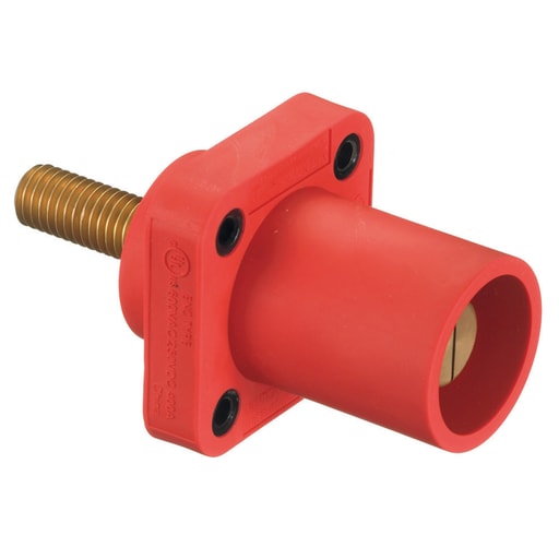 Hubbell - Hubbell HBLMRSCR Single Pole, 300/400A Male STUD RECEP, RD, T