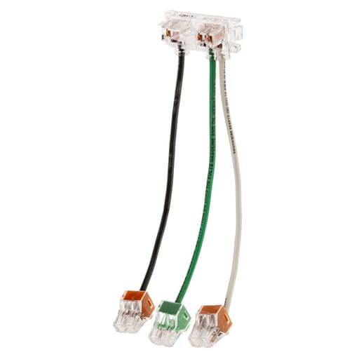 Hubbell Wiring Device - HWDK SNAP1RNAM2 SNAPCONNECT 6" SOLI