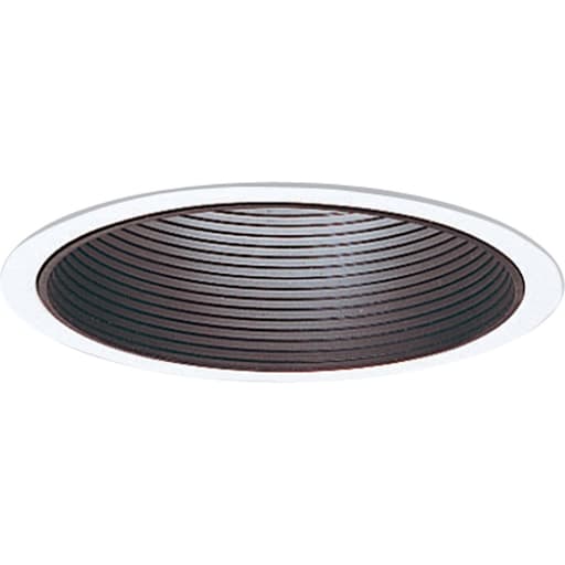 Progress Lighting - Progress P8066-31 6" Step Baffle Trim for 6" Housing (P87/P187/P83/P88/P821/P62)
