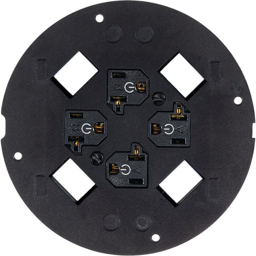 Hubbell Wiring Device - HWDK S1SP4X4C SUBPLATE, 4X4 HUBBELL