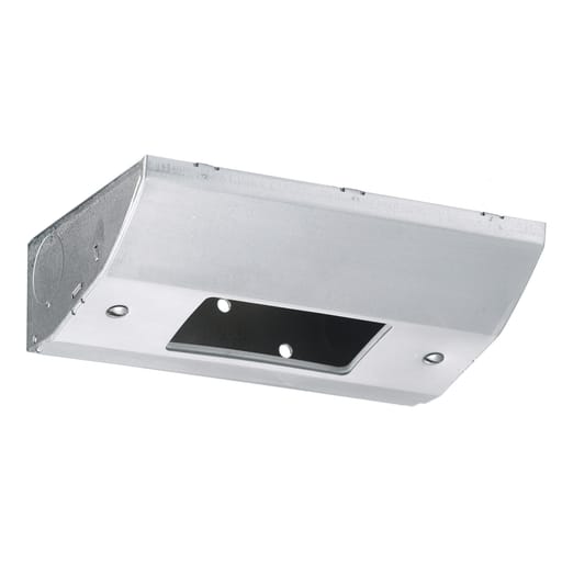 Hubbell Wiring Device - Hubbell Wiring Devices RU100SS 5.57 x 3.4 x 1.55 Inch Stainless Steel Under Cabinet/Counter Power Distribution Slim Box