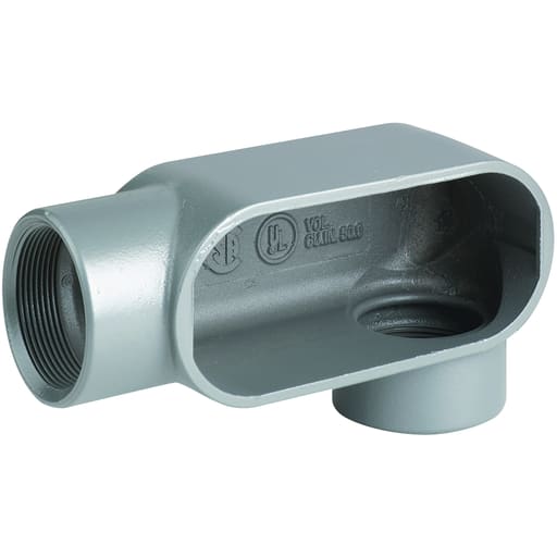 Killark - Hubbell Electrical Systems LL47 1-1/4 Inch Gray Iron Type LL Conduit Body