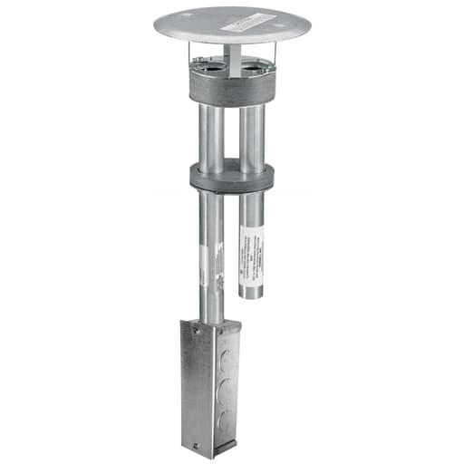 Hubbell Wiring Device - Hubbell S1PTFITJ Through Floor Fitting Fire-Rated Poke-Through with Junction Box