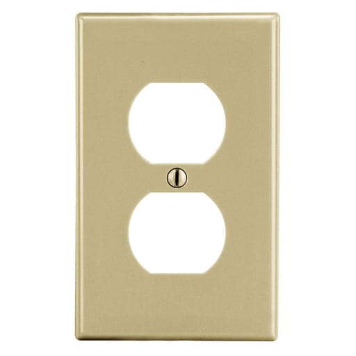 Hubbell Wiring Device - HPW PJ8I WALLPLATE, M-SIZE, 1-G, 1)