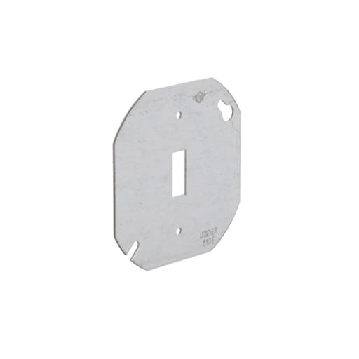 Raco Manufacturing - Raco 729 4" Octagon Cover, Flat, Toggle Switch