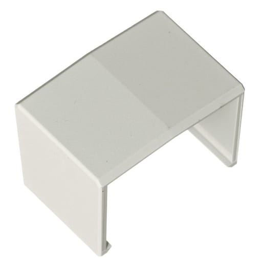 Hubbell Wiring Device - Hubbell PL1SC Office White Non-Metallic Raceway Splice Cover