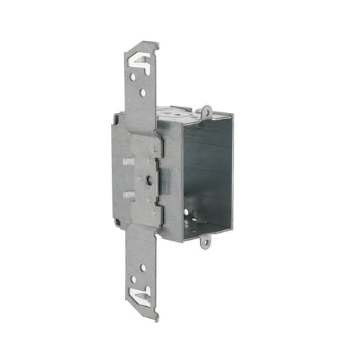 Raco Manufacturing - RACO 531 2 x 3 x 2-1/2 Inch 12.5 In. Pre-Galvanized Steel TS Bracket Mount Gangable Switch Box
