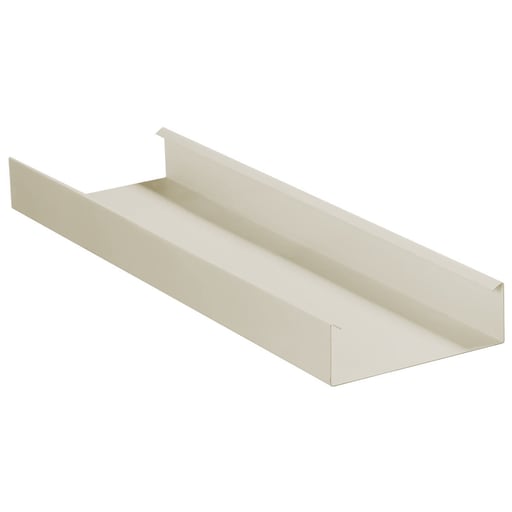 Hubbell Wiring Device - Hubbell HBL6750B10IV Raceway, 10' BASE, HBL6750 SERIES, IVORY