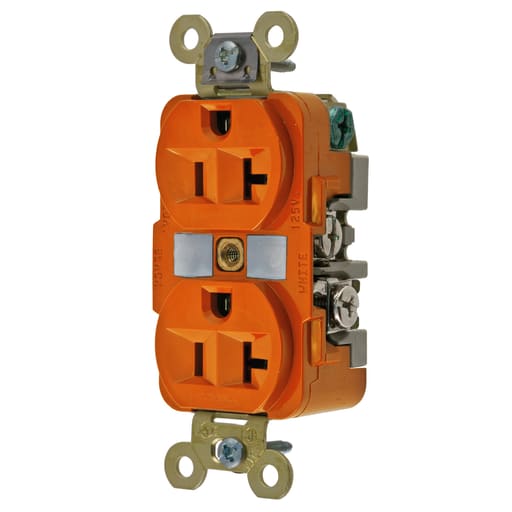 Hubbell Wiring Device - HCI HBL5362M4 CAT#HBL5362, ORANGE