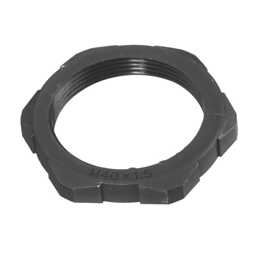Hubbell Wiring Device - Hubbell LNM20BPK100 Nylon Locknut, 20MM, 100 PACK
