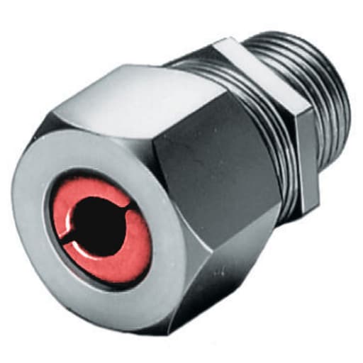 Hubbell Wiring Device - Hubbell SHC1044SSCORDCON, STR ML, .88-1.00", 1", SS