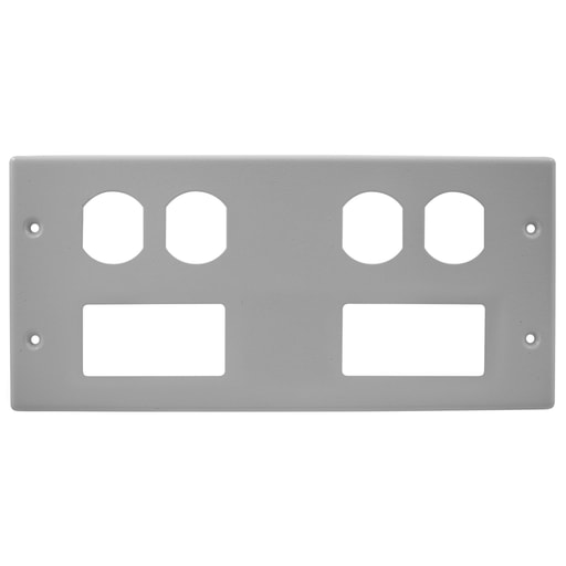 Hubbell Wiring Device - HWDK HBL47472BBRRGY RACEWAY, PLT, 4