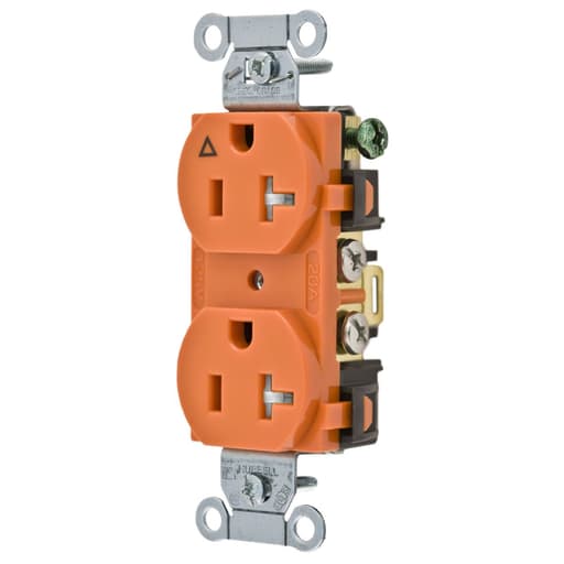 Hubbell Wiring Device - Hubbell IG5352TRCOMM 20A SIDE & BACK WIRED IG TR