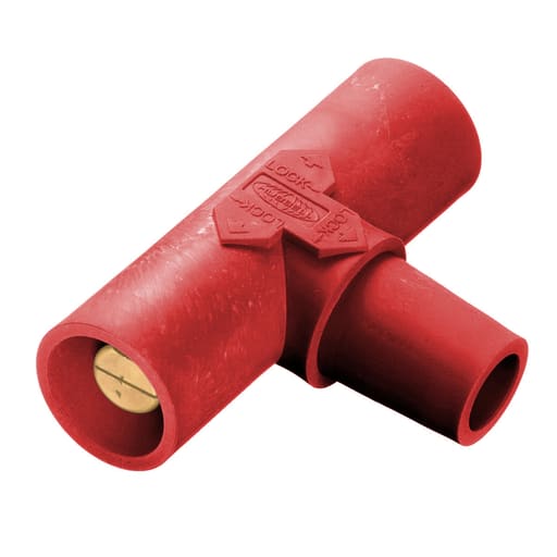 Hubbell Wiring Device - Hubbell HBLPTR Single Pole, PARALLEL T, FEM-MALE-MALE, RD