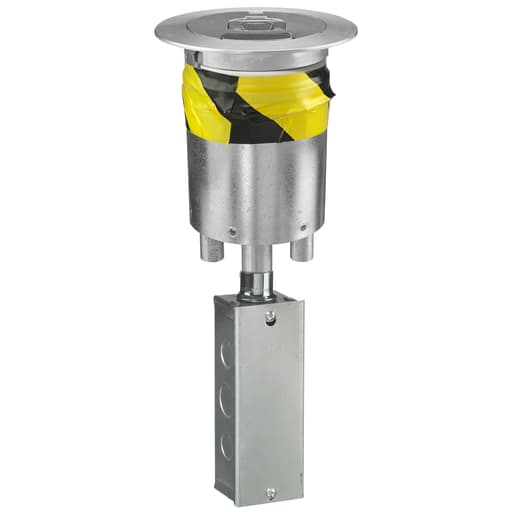 Hubbell Wiring Device - HCI S1R4PTALU S1R 4, FITTING W ALUM