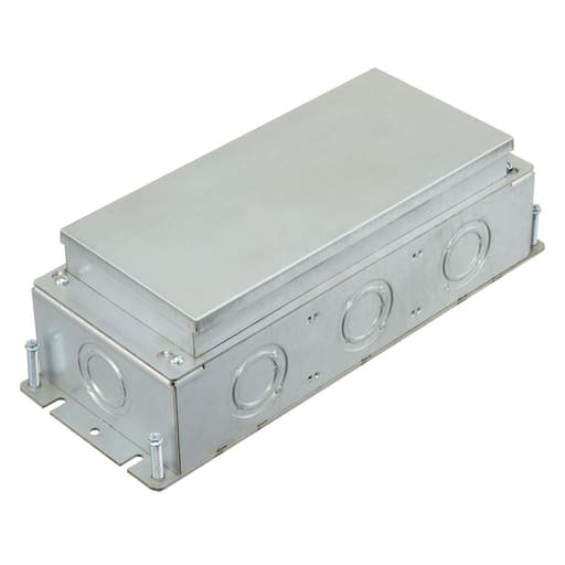Hubbell Wiring Device - HWDK FB2433 RECT FLOORBOX, STAMP ST