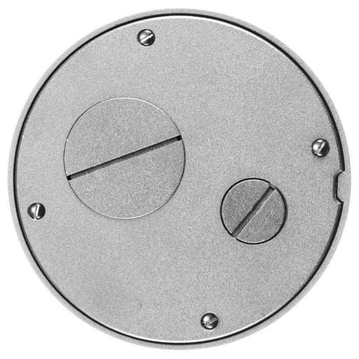 Hubbell Wiring Device - Hubbell S1SPFFTAL SUBPLATE, TILE FURN FEED, SYS 1, ALU