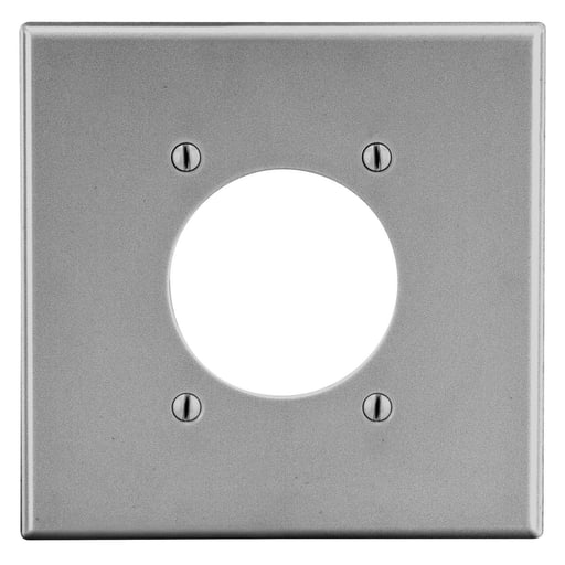 Hubbell Wiring Device - HWDK P703GY WALLPLATE, 2-G, 2) 2.15