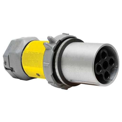 Hubbell Wiring Device - Hubbell M5200CS1R Marine PS, INS, CONN, 4P5W, 200A 600V, S1 REV