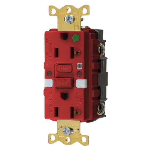 Hubbell Wiring Device - HWDK GFTRST83RNL 20A COMM HG SELF T