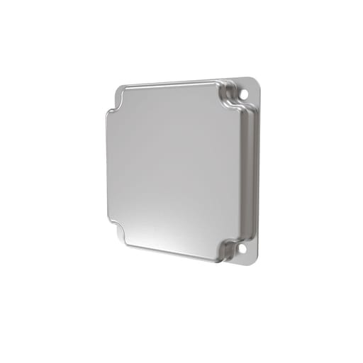 Raco Manufacturing - Raco 804C 4" Square Exposed Work Cover, Raised 1/2", Blank, No Hole