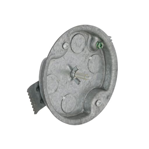 Raco Manufacturing - Raco 297 4" Round Ceiling Rated Box, 1/2" Deep, Old Work