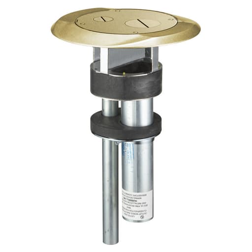 Hubbell Wiring Device - Hubbell S1PTFFBRS S1 FRPT, FURN FEED, 1-PC, BRS
