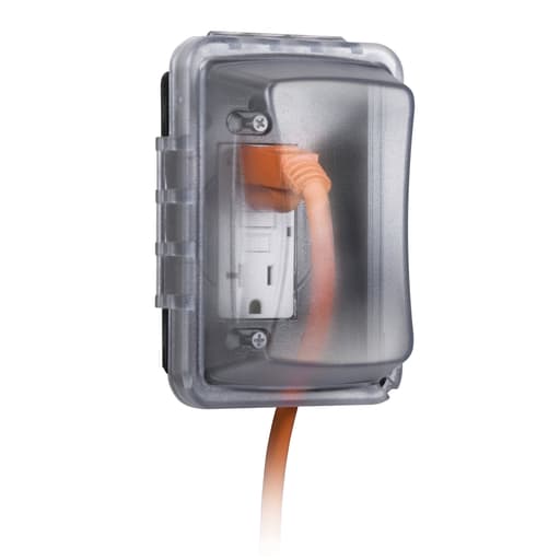 Taymac / Hubbell - Taymac MM410C 1-Gang (16-in-1) In-Use Cover - Clear