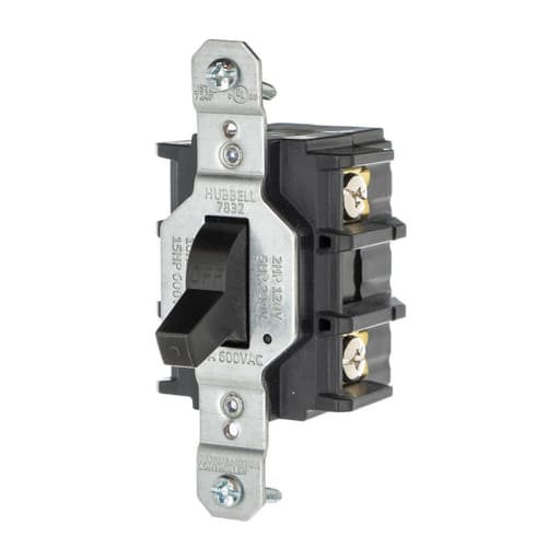 Hubbell Wiring Device - HWDK HBL7832 30A 600V 2P DISC SW