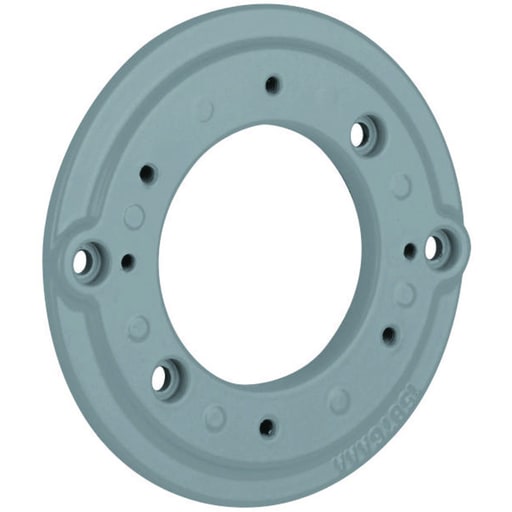 Killark - Killark VBA V Series - V Adapter Mounting Plate - Adapts Fixture Body To VB/VJ/Steel 3-1/2 In And 4 In Splice Boxes - Supplied With Gasket