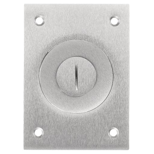Hubbell Wiring Device - Hubbell SA2425 2-1/8 x 3/4 Inch Aluminum Round Floor Box Cover