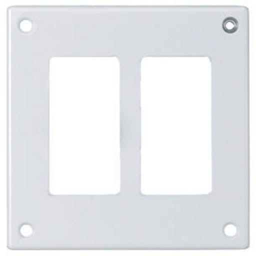 Hubbell Wiring Device - HCI SWP262 SEC WALLPLATE, 2-G, GFCI